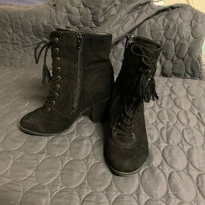 Lace up Ankle Booties